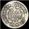 Image 2 : 1840-O Seated Liberty Half Dime NICELY CIRCULATED NICELY CIRCULATED