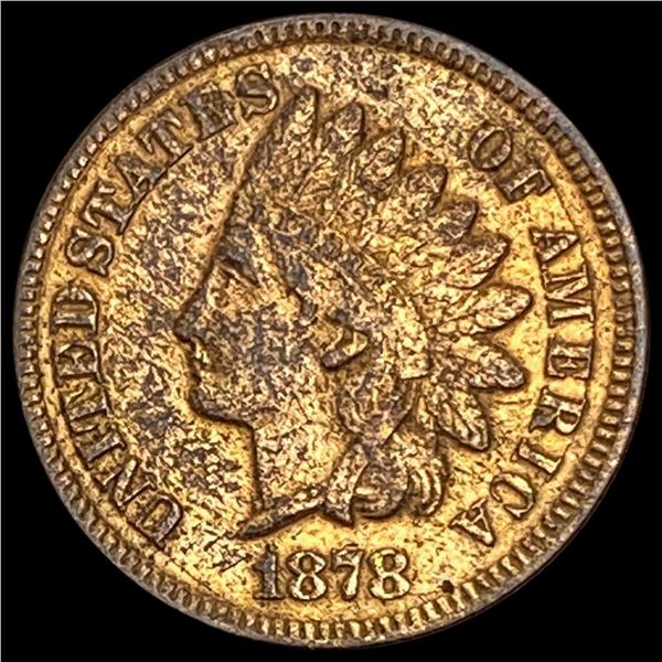 1878 Indian Head Cent CLOSELY UNCIRCULATED CLOSELY UNCIRCULATED