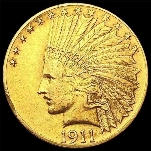 1911 $10 Gold Eagle CLOSELY UNCIRCULATED