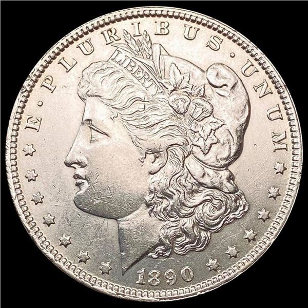 1890-O Morgan Silver Dollar CHOICE AU