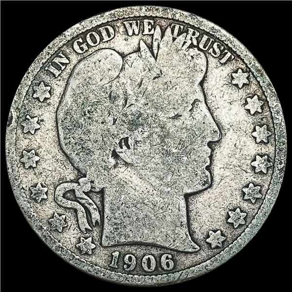 1906-D Barber Half Dollar NICELY CIRCULATED NICELY CIRCULATED