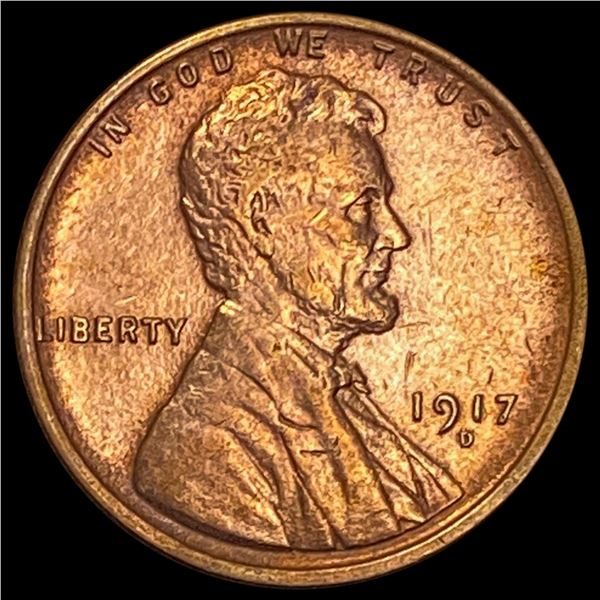 1917-D Lincoln Wheat Cent UNCIRCULATED UNCIRCULATED