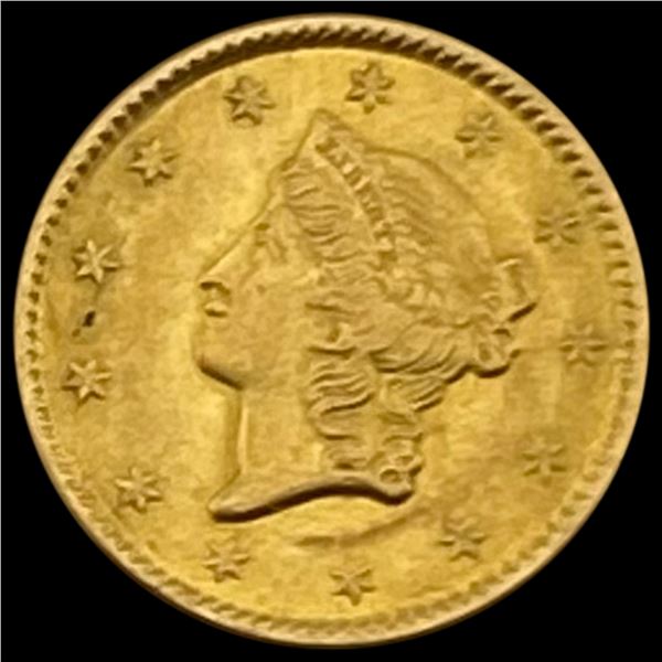 1851-O Liberty Head Gold Dollar CLOSELY UNCIRCULAT CLOSELY UNCIRCULATED