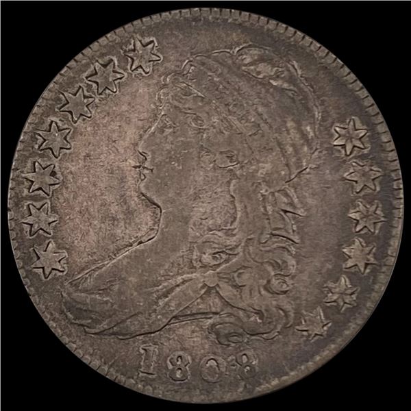 1808 Capped Bust Half Dollar NICELY CIRCULATED NICELY CIRCULATED