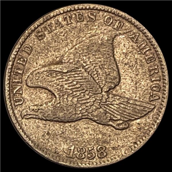 1858 Flying Eagle Cent NICELY CIRCULATED NICELY CIRCULATED