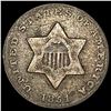 Image 1 : 1851 Silver Three-Cent Piece NICELY CIRCULATED NICELY CIRCULATED