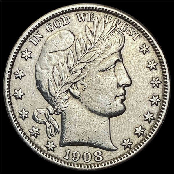 1908-O Barber Half Dollar UNCIRCULATED UNCIRCULATED