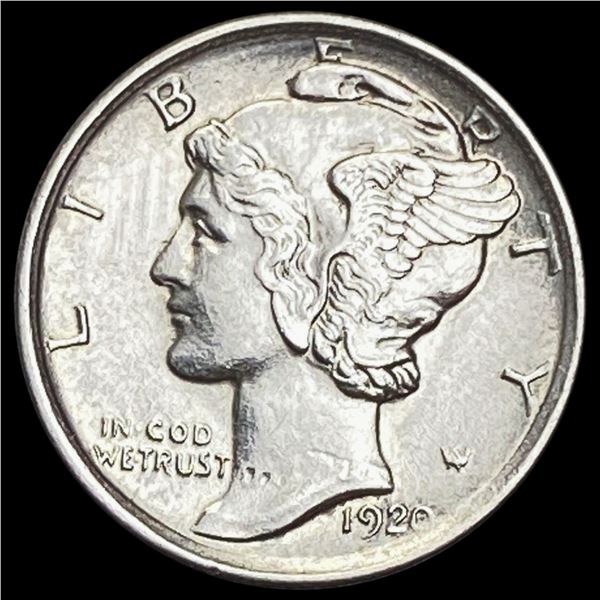 1920 Mercury Dime CLOSELY UNCIRCULATED CLOSELY UNCIRCULATED