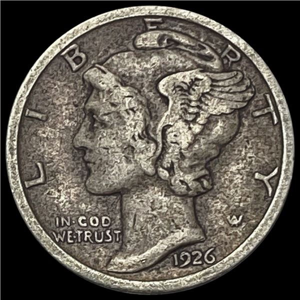 1926-S Mercury Dime LIGHTLY CIRCULATED LIGHTLY CIRCULATED