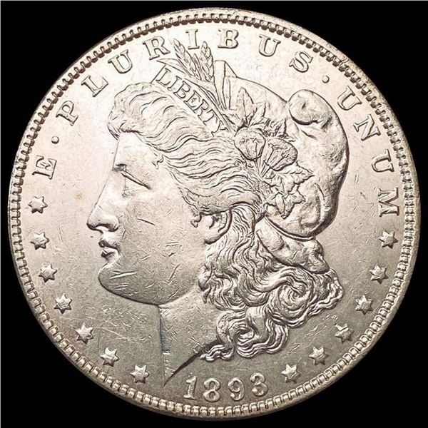 1893 Morgan Silver Dollar CLOSELY UNCIRCULATED