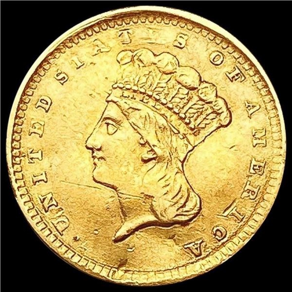 1856 Rare Gold Dollar CLOSELY UNCIRCULATED