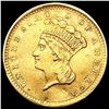 Image 1 : 1856 Rare Gold Dollar CLOSELY UNCIRCULATED