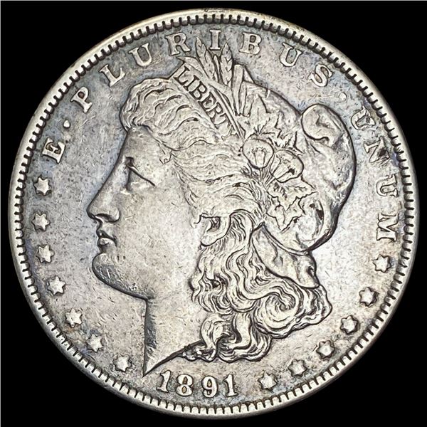 1891-O Morgan Silver Dollar CLOSELY UNCIRCULATED CLOSELY UNCIRCULATED