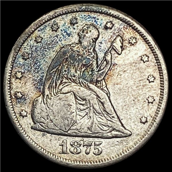 1875 Twenty Cent Piece LIGHTLY CIRCULATED LIGHTLY CIRCULATED