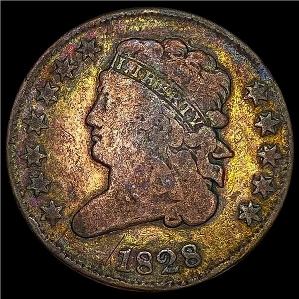 1828 Classic Head Half Cent NICELY CIRCULATED NICELY CIRCULATED