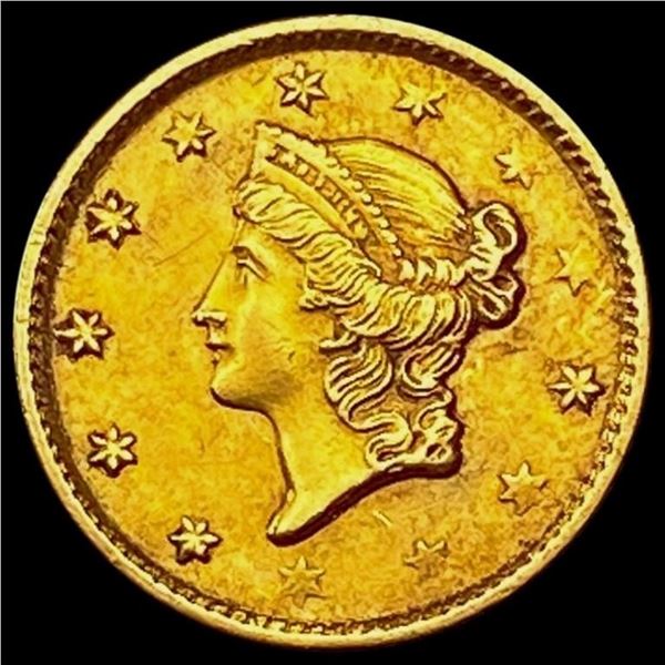 1853 Rare Gold Dollar UNCIRCULATED