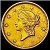 Image 1 : 1853 Rare Gold Dollar UNCIRCULATED