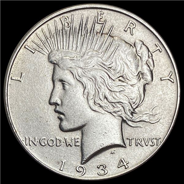 1934 Peace Dollar UNCIRCULATED UNCIRCULATED