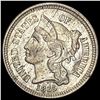1865 Three-Cent Nickel NEARLY UNCIRCULATED NEARLY UNCIRCULATED