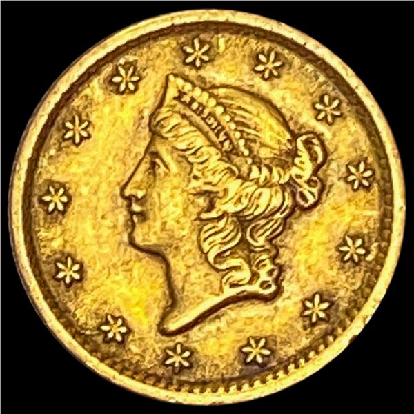1852 Liberty Head Gold Dollar CLOSELY UNCIRCULATED CLOSELY UNCIRCULATED