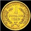 Image 2 : 1852 Liberty Head Gold Dollar CLOSELY UNCIRCULATED CLOSELY UNCIRCULATED