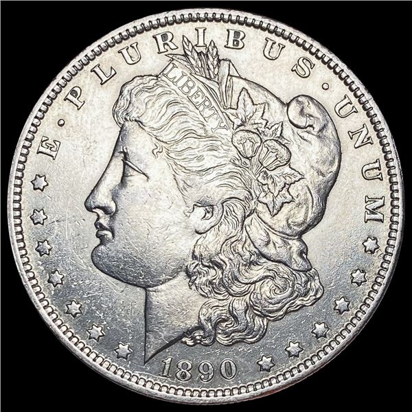 1890 Morgan Silver Dollar CLOSELY UNCIRCULATED CLOSELY UNCIRCULATED