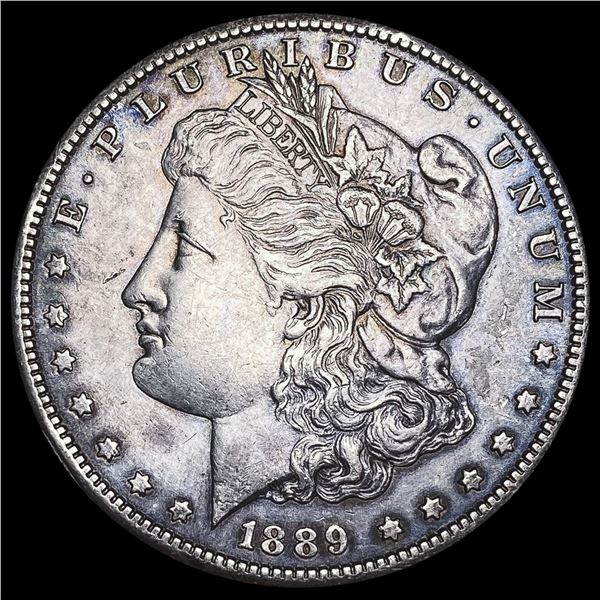 1889 Morgan Silver Dollar CLOSELY UNCIRCULATED CLOSELY UNCIRCULATED