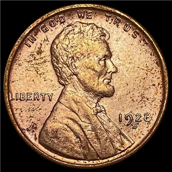 1928-D Lincoln Wheat Cent UNCIRCULATED UNCIRCULATED