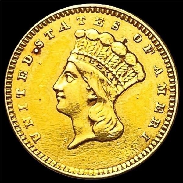 1862 Rare Gold Dollar HIGH GRADE