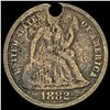 Image 1 : 1882 Seated Liberty Dime (Altered) NICELY CIRCULAT NICELY CIRCULATED