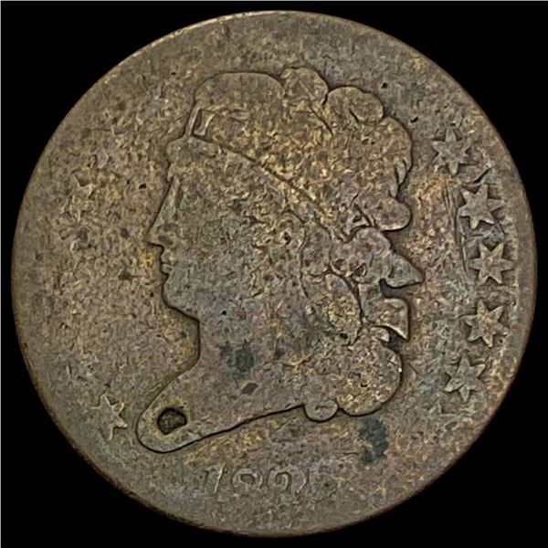 1831 Classic Head Half Cent NICELY CIRCULATED NICELY CIRCULATED