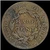Image 2 : 1831 Classic Head Half Cent NICELY CIRCULATED NICELY CIRCULATED