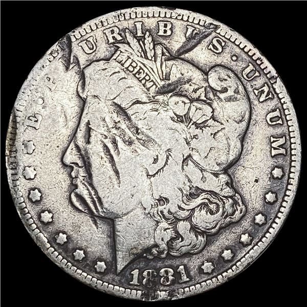 1881-CC Morgan Silver Dollar NICELY CIRCULATED NICELY CIRCULATED