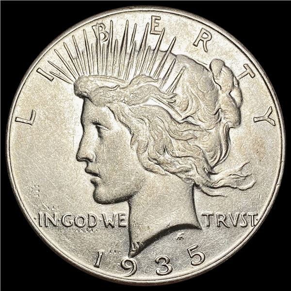 1935 Peace Dollar CLOSELY UNCIRCULATED CLOSELY UNCIRCULATED