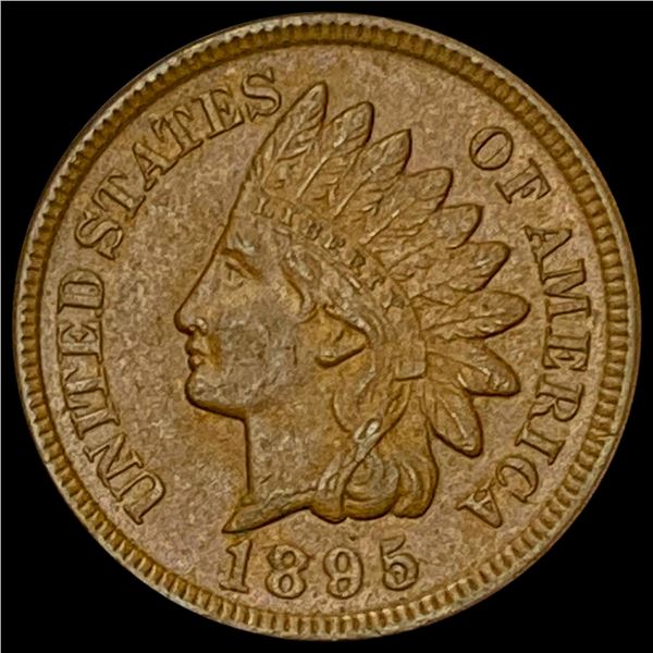 1895 Indian Head Cent CHOICE AU CHOICE AU
