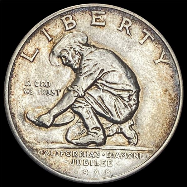 1925-S California Diamond Jubilee Half D UNCIRCULA UNCIRCULATED