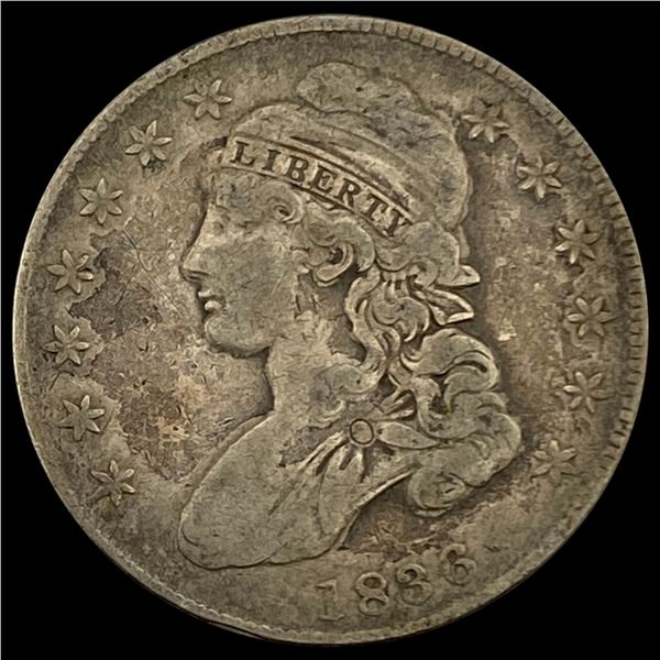 1836 Capped Bust Half Dollar NICELY CIRCULATED NICELY CIRCULATED