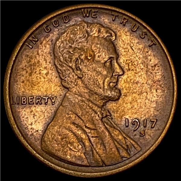 1917-S Lincoln Wheat Cent UNCIRCULATED UNCIRCULATED