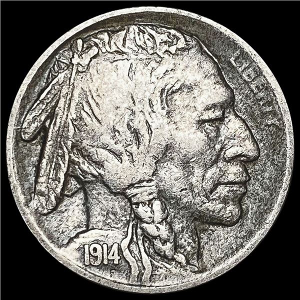 1914-S Buffalo Nickel NEARLY UNCIRCULATED NEARLY UNCIRCULATED
