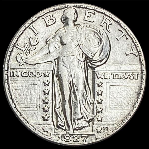 1927 Standing Liberty Quarter CHOICE AU CHOICE AU