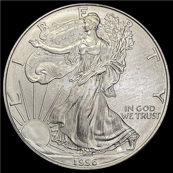 1996 American Silver Eagle SUPERB GEM BU SUPERB GEM BU