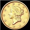 Image 1 : 1853 Rare Gold Dollar CLOSELY UNCIRCULATED