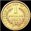Image 2 : 1853 Rare Gold Dollar CLOSELY UNCIRCULATED