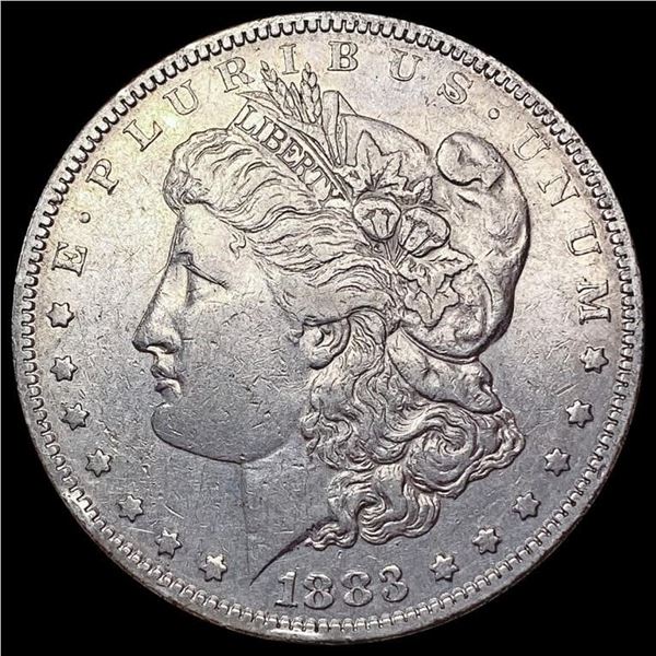1883-S Morgan Silver Dollar NEARLY UNCIRCULATED