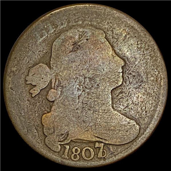 1807 Draped Bust Large Cent NICELY CIRCULATED NICELY CIRCULATED