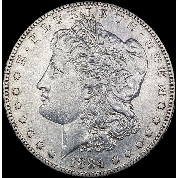 1884-S Morgan Silver Dollar CLOSELY UNCIRCULATED