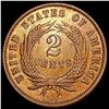 Image 2 : 1870 Two Cent Piece CLOSELY UNCIRCULATED