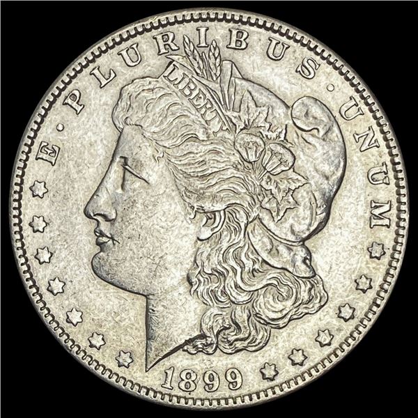 1899 Morgan Silver Dollar CLOSELY UNCIRCULATED CLOSELY UNCIRCULATED