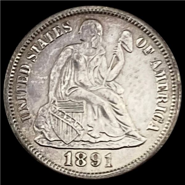 1891-S Seated Liberty Dime UNCIRCULATED UNCIRCULATED