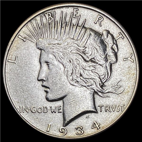 1934-D Peace Dollar CHOICE AU CHOICE AU